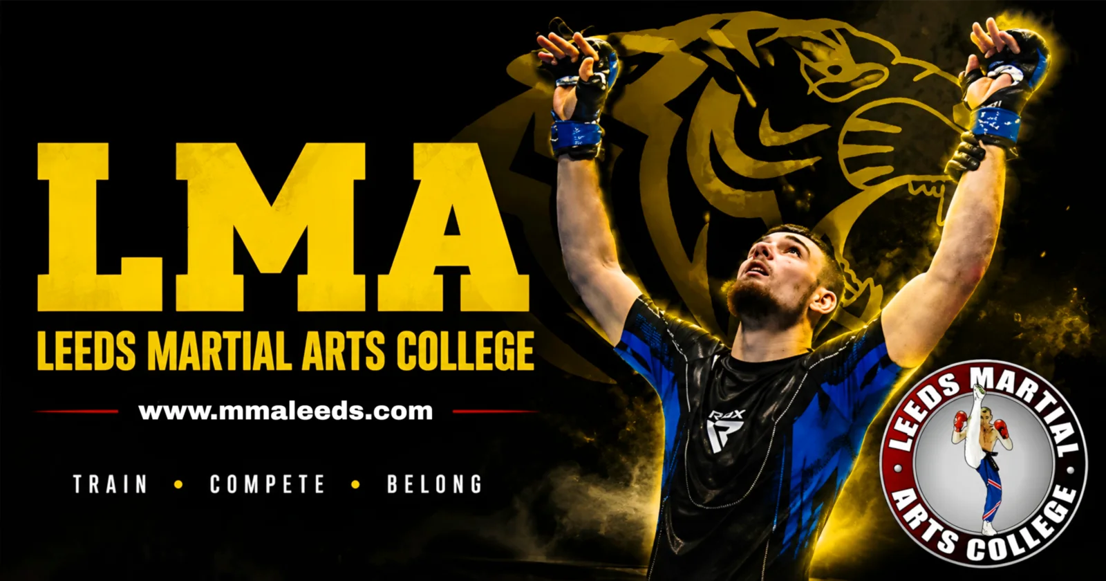 MMA Leeds custom website project